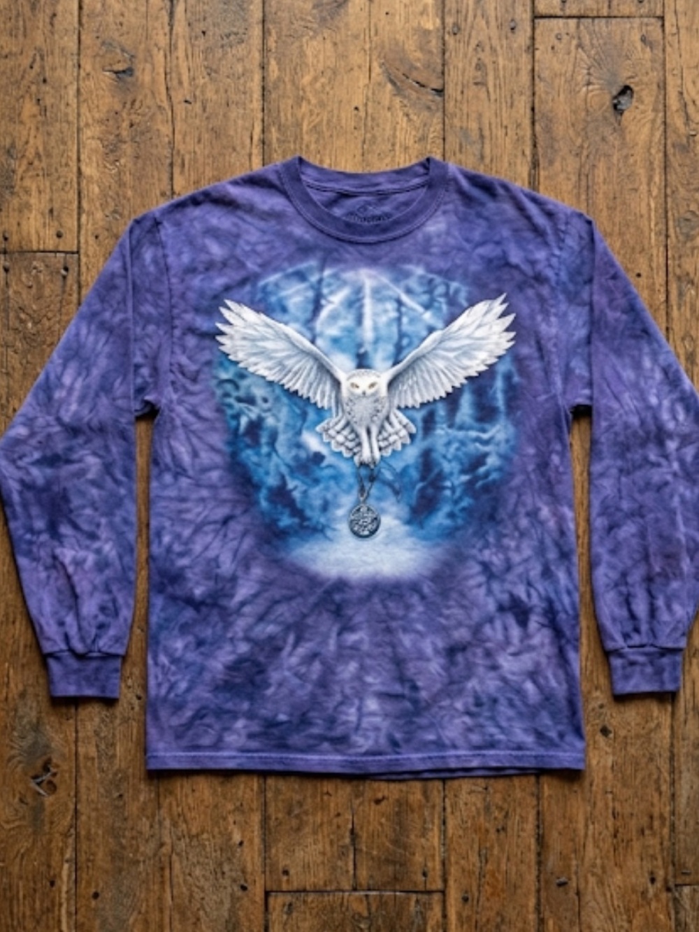Snow Owl long sleeve the mountain shirt size 2XL
